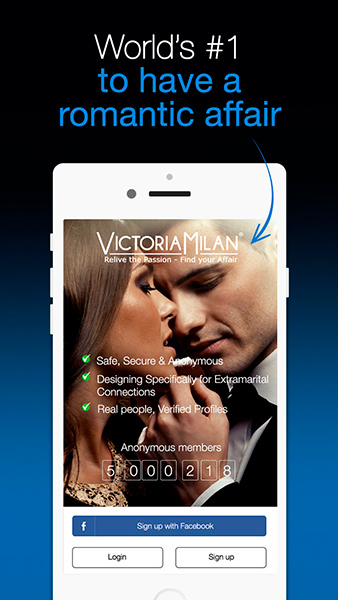 Victoria Milan Mobile App
